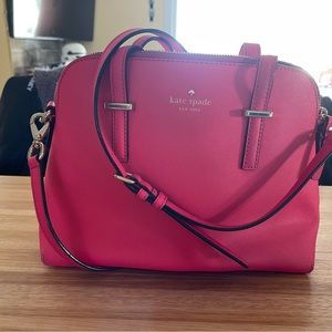 Pink Kate Spade satchel